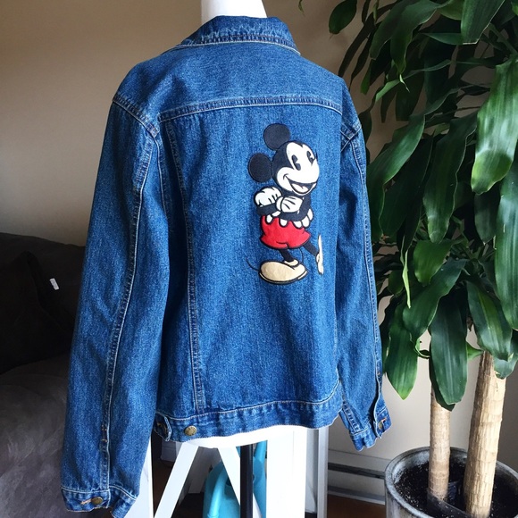 Disney Jackets & Blazers - Disney Vintage Mickey Mouse Jean Jacket